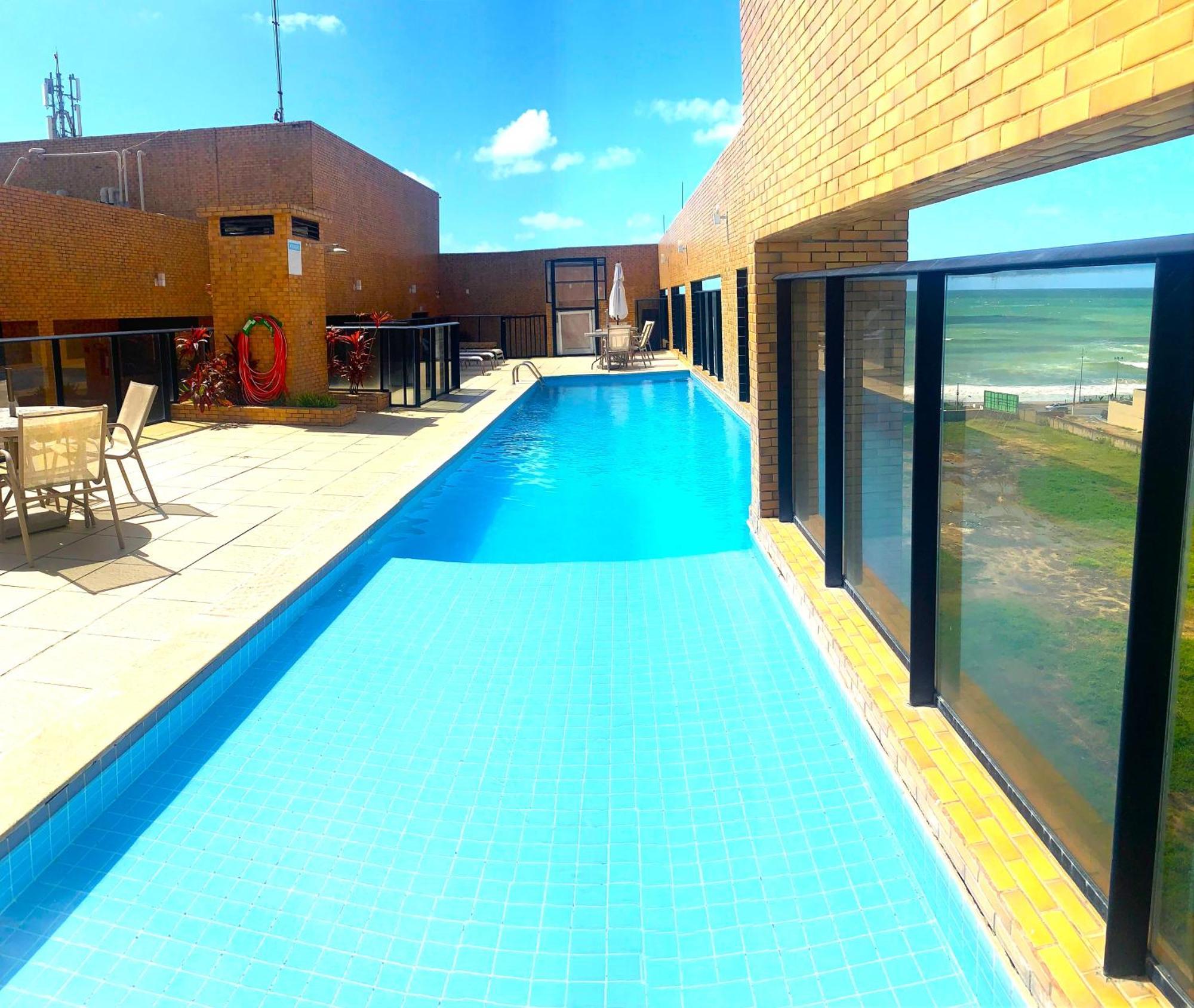 Apartamento 50M Praia- Piscina - Vista Mar - Academia - Maceió Eksteriør bilde