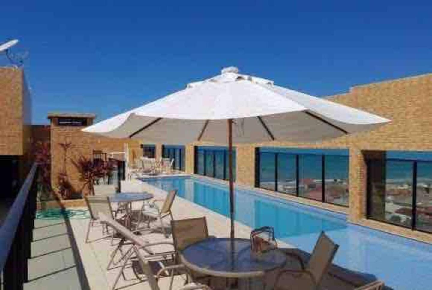 Apartamento 50M Praia- Piscina - Vista Mar - Academia - Maceió Eksteriør bilde